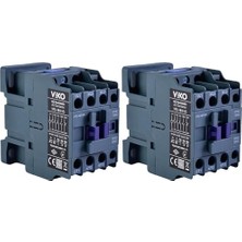 Naque Vtc-18/11/s Kontaktör 18A 1no+1nc 230V Bobinli (2 Paketi)