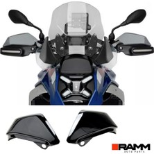Ramm Bmw Motorrad 1300 Gs Yükseltilmiş Elcik Korumaları - Sağ ve Sol - Siyah