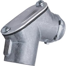Naque Engineered Solutions Proconnex 49672 Sert Kutu Çekme Dirseği 3/4 Inç Boru Bağlantısı, 1-Paket, Gri