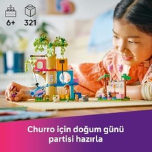 Naque Kedi Doğum Günü Partisi ve Ağaç Ev 42666 - 6 Yaş ve Üzeri Hayvansever Çocuklar Için Yaratıcı Oyuncak Yapım Seti, Doğum Günü ve Özel Gün Hediye Fikri (321 Parça)