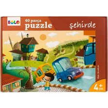 Naque Eolo 40 Parça Puzzle Şehirde