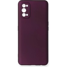 Newface Realme 7 Pro Kılıf First Silikon - Mürdüm