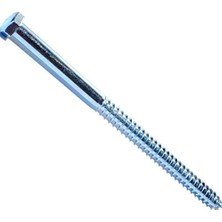 Naque 014973260378 Altıgen Vidalar, 3/8 x 7, Parça-56