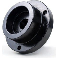 Fırıncı Depom Sanayi Tipi Kalın Yan Yatak - Döküm Gövde Ağır Hizmet Rulman Yatağı (Siyah Boyalı)