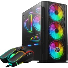 Zeiron Esc X80 Oyuncu Bilgisayarı İ5-3470 16GB 240GB SSD 500GB RX550 Harici Ekran Kartı