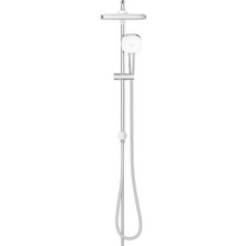 Naque 250 Cube Duvar Bağlantılı, Divertörlü Duş Sistemi - 26976001