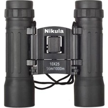 Senka 10X25 Dürbünü 56M/1000M Kauçuk Kaplama Siyah