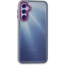 Newface Samsung Galaxy A14 4g Kılıf Dora Kapak - Sierra Blue