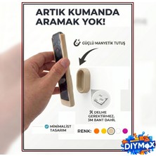 Dıymax Samsung TM2360E Solar Kumanda Mıknatıslı Duvar Aparatı | 2023+ Uyumlu | 3m Bantlı | Çizilme Önleyici