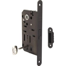 Naque Manyetık Oda Tipi Kilit Mat Siyah Tek Ebat LC100LT01N Al6