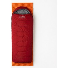 Evolite Camper Pro Sq Dikdörtgen Uyku Tulumu 0 Derece & Comfort Katlanır Mat Kamp Seti