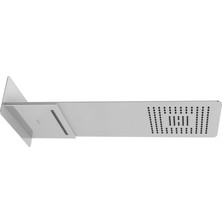 Naque Duş Başlığı Strato 2f Duş Başlığı, Sıva Üstü Grubu Krom