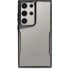 Newface Samsung Galaxy S25 Ultra Kılıf Boyi Silikon Kapak - Siyah