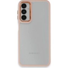 Newface Samsung Galaxy A14 4g Kılıf Dora Kapak - Pudra