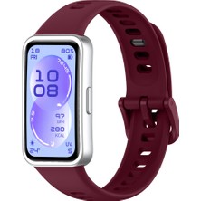 Sneezy Huawei Band 11 / 11 Pro Uyumlu Premium Soft Silikon Kordon Tokalı Konforlu Akıllı Saat Kayışı