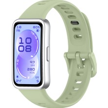 Sneezy Huawei Band 11 / 11 Pro Uyumlu Premium Soft Silikon Kordon Tokalı Konforlu Akıllı Saat Kayışı