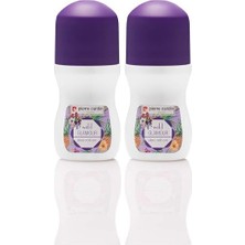 Naque Glamour 48 Saat Etkili Antiperspirant Roll On Deodorant, 50 ml 2li Paket