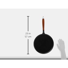 Naque Staub Döküm Krep Tavası 28 cm