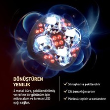 Naque Faq 411 Kırmızı Işık ve Titreşim Masajlı Mikro Akımlı Derin Doku Masaj Aleti – Gua Sha Esintili Lenf Drenaj Masaj Aleti ve Selülit, Sıkılaşma ve Toparlanmış Bir Cilt Için Vücut Şekillendirme Cihazı
