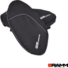 Ramm Bmw Motorrad R1250GS / Adv Sağ ve Sol Motor Üstü Çanta Seti - 2 Adet - Siyah Kumaş