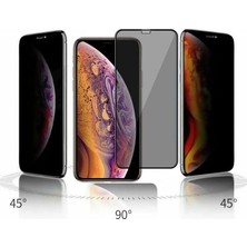 Naque Hayalet Kırılmaz Ekran Koruyucu Gizlilik Filtreli Komple Cam Siyah iphone 7 Plus iphone 8 Plus ile Uyumlu Ürün