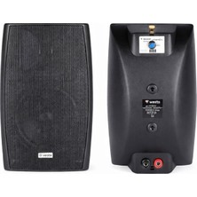 Westa WS-55TB Hat Trafolu Duvar Tipi Hoparlör - Siyah - 5" Kademeli 8OHM/70V/100V