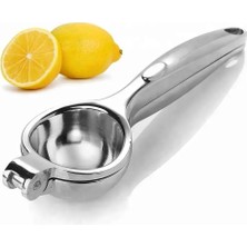 Naque Fethiye Toptan Paslanmaz Çelik Manuel Narenciye Sıkacağı, Limon ve Meyve Sıkacağı, Profesyonel El Sıkacağı Mutfak Aleti Dayanıklı ve Kolay Temizlenir