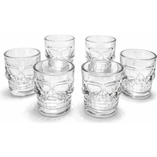 Sb Shopping 6'lı Cam Kurukafa Bardak Seti ALK5116