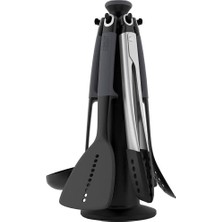 Naque Joseph Joseph Elevate 6 Parçalı Mutfak Gereci Seti, Koyu Gri