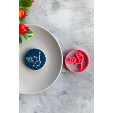 Naque Başak Burcu Hamur Şekillendirici/kurabiye Kalıbı/karışık Renk / 6x6 cm