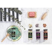 Naque The Soap Factory Ekalyptus Banyo Tuzu 240 G Cam - Mineral Zengin Banyo Tuzu - Değerli Yağlarla Peeling - Banyonuzda Bir Spa Deneyimi - Aroma Terapi Etkisi