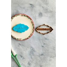 Naque Hayırlı Cumalar Yazılı Hamur Şekillendirici/kurabiye Kalıbı/seramik/polimer/şeker Hamuru