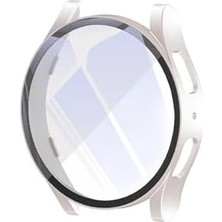 Naque - ile Uyumlu Galaxy 6 40MM Sert Pc Kasa ve Ekran Koruyucu 14 - Sarı