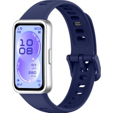 Sneezy Huawei Band 11 / 11 Pro Uyumlu Premium Soft Silikon Kordon Tokalı Konforlu Akıllı Saat Kayışı