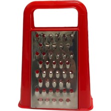 Naque Çift Taraflı Paslanmaz Çelik Rende (Dilimleyici) (Kırmızı)