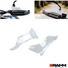 Ramm Bmw Motorrad 1300 Gs Yükseltilmiş Elcik Korumaları - Sağ ve Sol - Transparan
