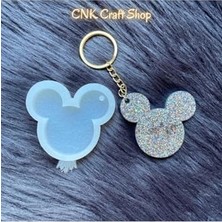 Naque Mickey Mouse Reçine Kalıbı/soya Mum, Kokulutaş, Beton