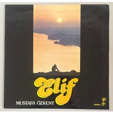 Mustafa Özkent Elif Lp Plak (1982 Orijinal Dönem Baskı)