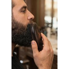 Naque Sandal Ağacı Sakal & Bıyık TARAĞI,%100 Doğal Sandal Ağacı, Statik Elektriği Önler, Keseli Şık ve Taşınabilir (Doğal Sakal Fırçası)