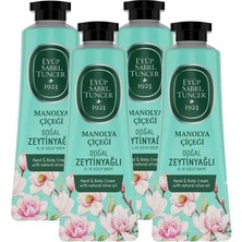 Naque El ve Vücut Kremi Manolya Çiçeği 50 ml x 4