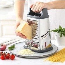 Naque Paslanmaz Çelik Rende, Çok Işlevli, Silikon Tabanlı, Büyük Boy, Mutfak Rendesi