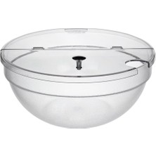 Naque Polikarbonat Kapakli Gastronom Kase, 26 cm Çap