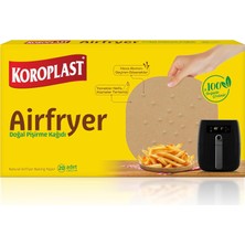 Naque Koroplast Airfryer Pişirme Kağıdı Doğal 20LI