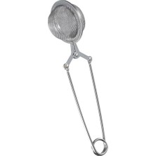 Naque Kanji Paslanmaz Çelik Bitki Çayı Demleme Süzgeci – Ergonomik Kulplu, Ince Gözenekli, Yıkanabilir Çay Süzgeci | Sağlıklı ve Lezzetli Bitki Çayı Demleme Aracı