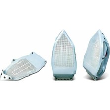 Naque Ütü Koruyucu Taban, Yapışmaz ve Parlatmaz Özellikli, Gümüş Renk