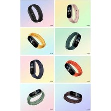 Naque Mi Band 5 Ile Uyumlu Klasik Kordon, No3