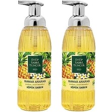 Naque Hawaii Ananas Köpük Sabun 500 ml x 2