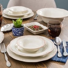 Naque Mudo Concept Ekru 6'lı Kase Seti 15 cm