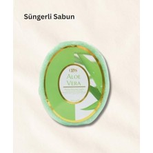 Naque 4'lü Hediye Sabun Seti - Aloevera Kokulu Banyo Seti - Banyo Topu, Aloevera Özlü Krem ve Sabun