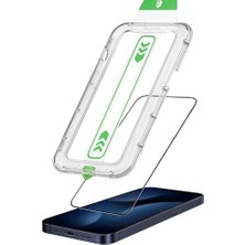 Naque Galaxy S24 Ultra Ile Uyumlu 5d Kırılmaz Ekran Koruma Hızlı Kolay Uygulama Aparatlı Kıt Box 9h Glass Full Cover Ekran Koruyucu Galaxy S24 Ultra Için 5d Kırılmaz Ekran Koruma